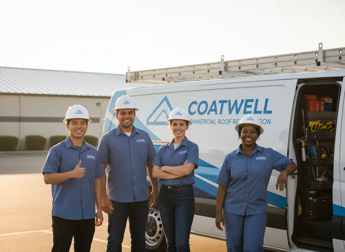 Commercial roof coating company in Northwood, NH